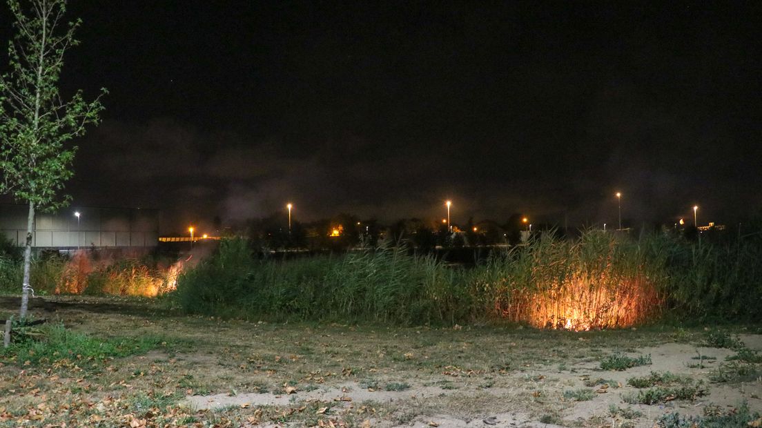 Brandweerlieden hadden het vuur snel geblust.