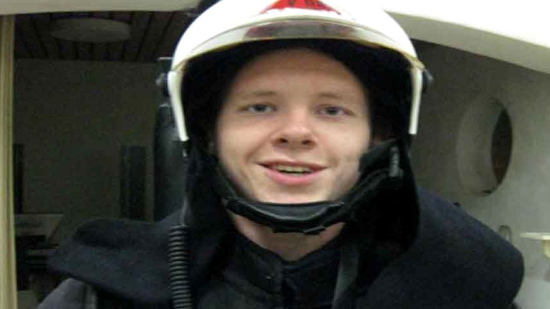 Michiel Gijzemijter volgde een opleiding tot brandweerman 
