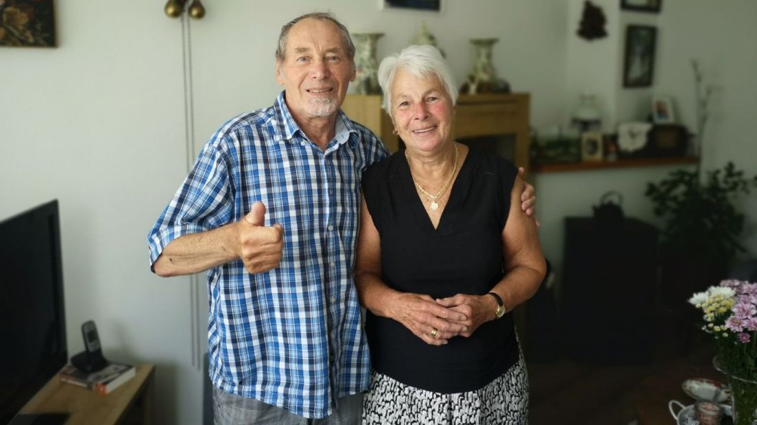Popke Veenstra en zijn vrouw Dinie Smeeding