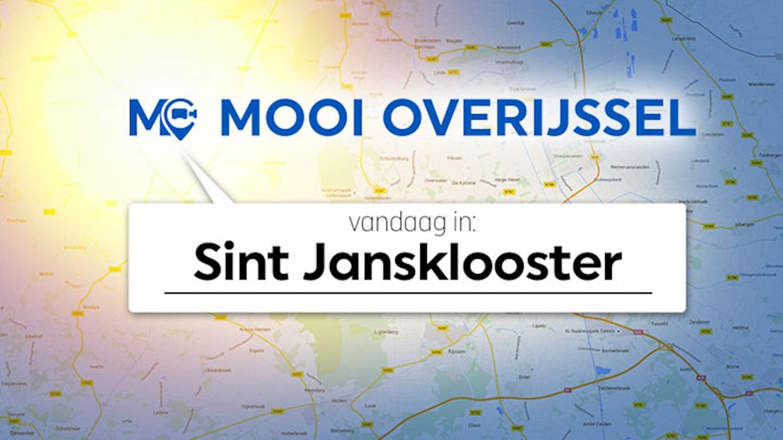 Mooi Overijssel On Tour is in Sint Jansklooster.
