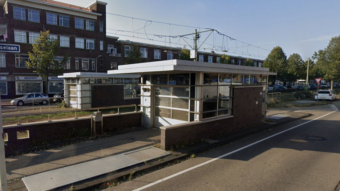 De volautomatische autoberging aan de Apeldoornselaan