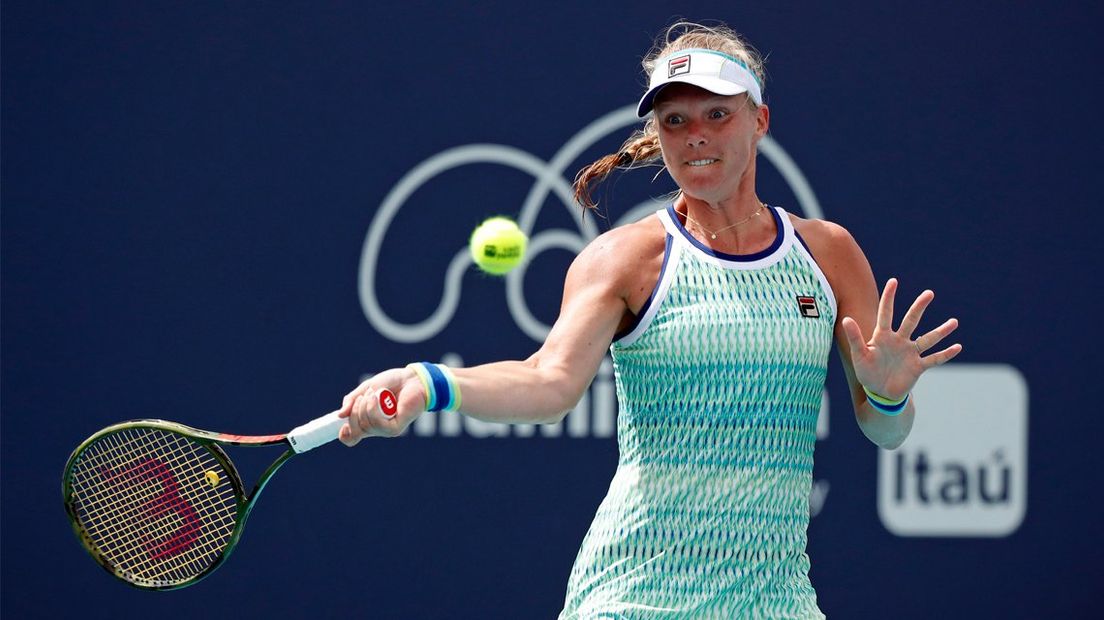 Kiki Bertens in Miami.