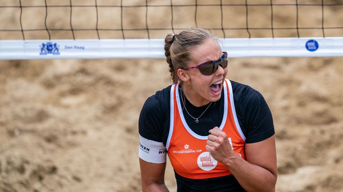Katja Stam Beachvolleybal