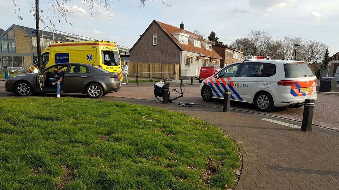 Fietser gewond