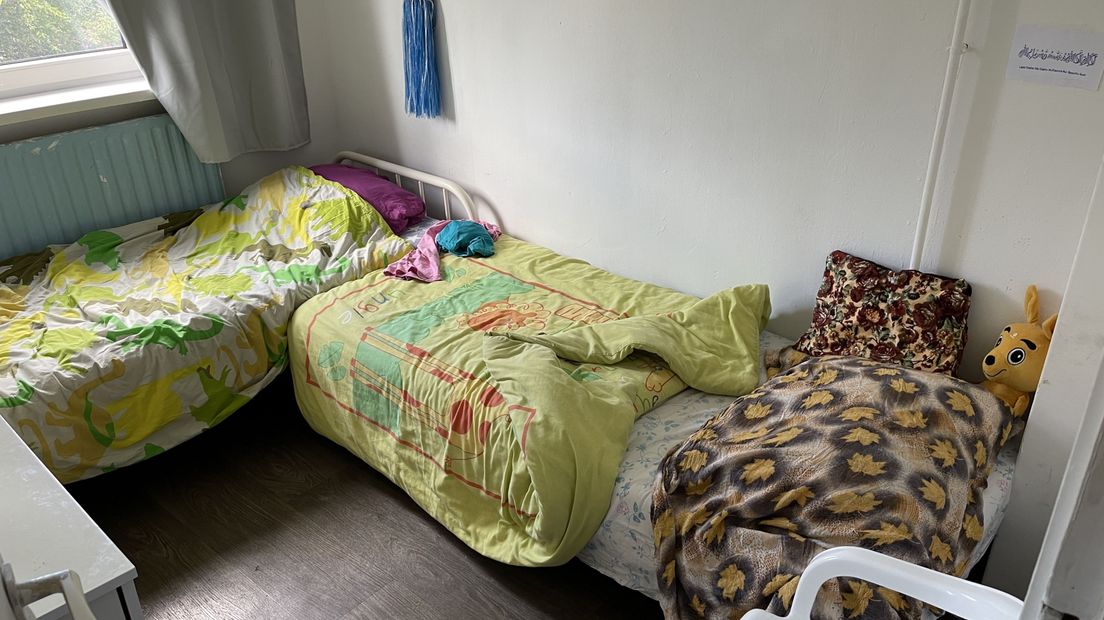 Een voorbeeld van een slaapkamer zoals die er nu uitziet