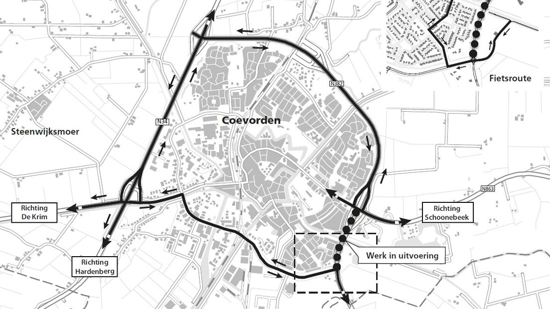 Vervanging brug De Heege Coevorden