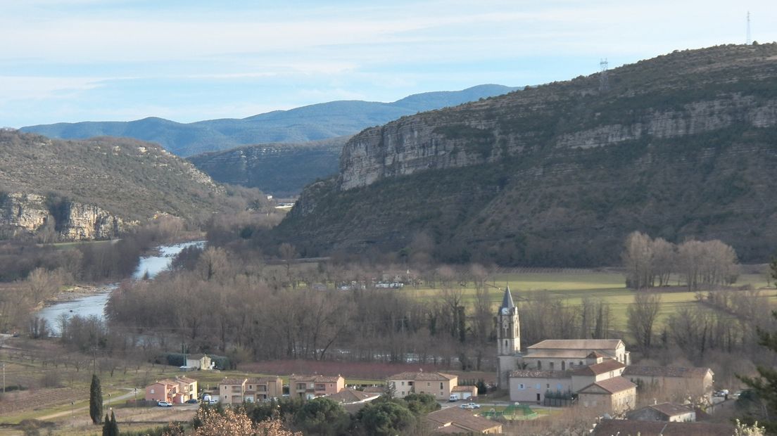 Rosières in de Ardèche in Zuid-Frankrijk
