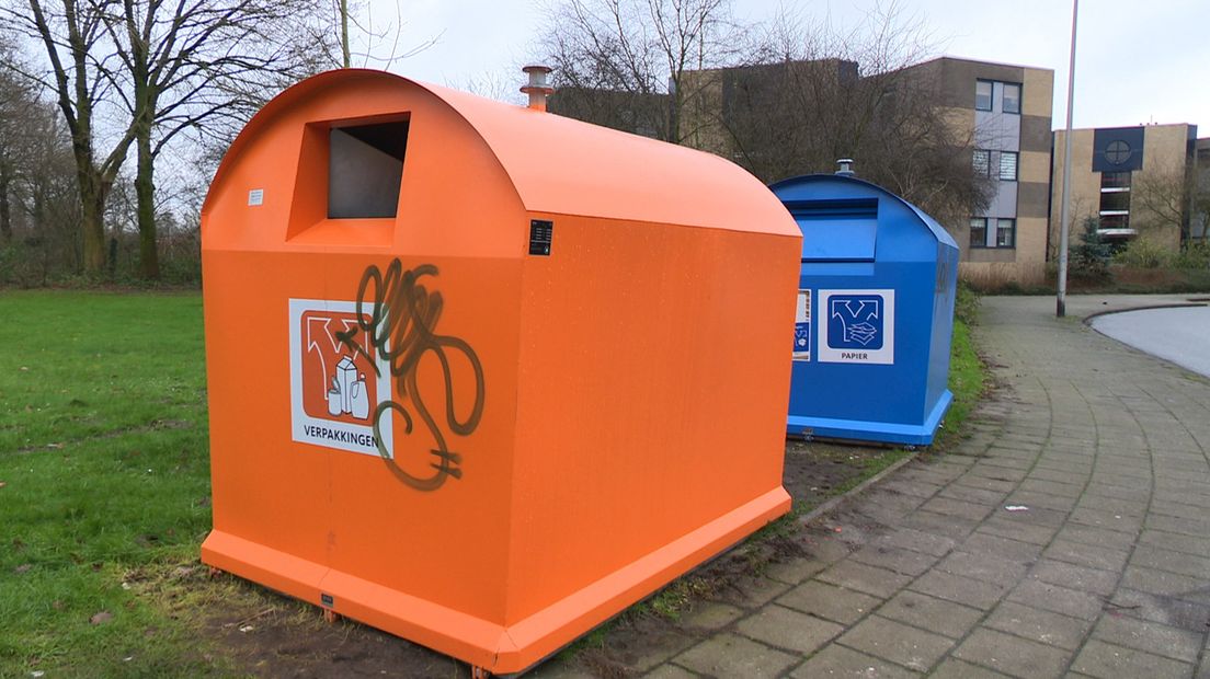 De containers zien er straks een stuk mooier uit