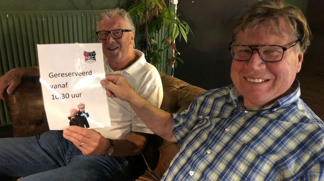 Jan en Alfred, twee van de nuilers.