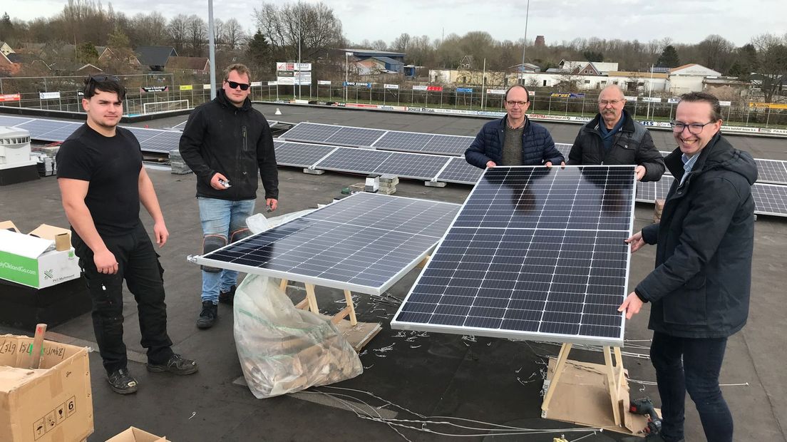 Zonnepanelen VV Nieuw-Buinen 2