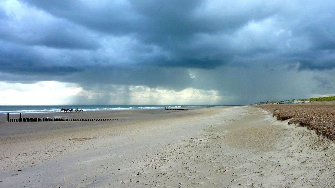 Het strand bij Westkapelle