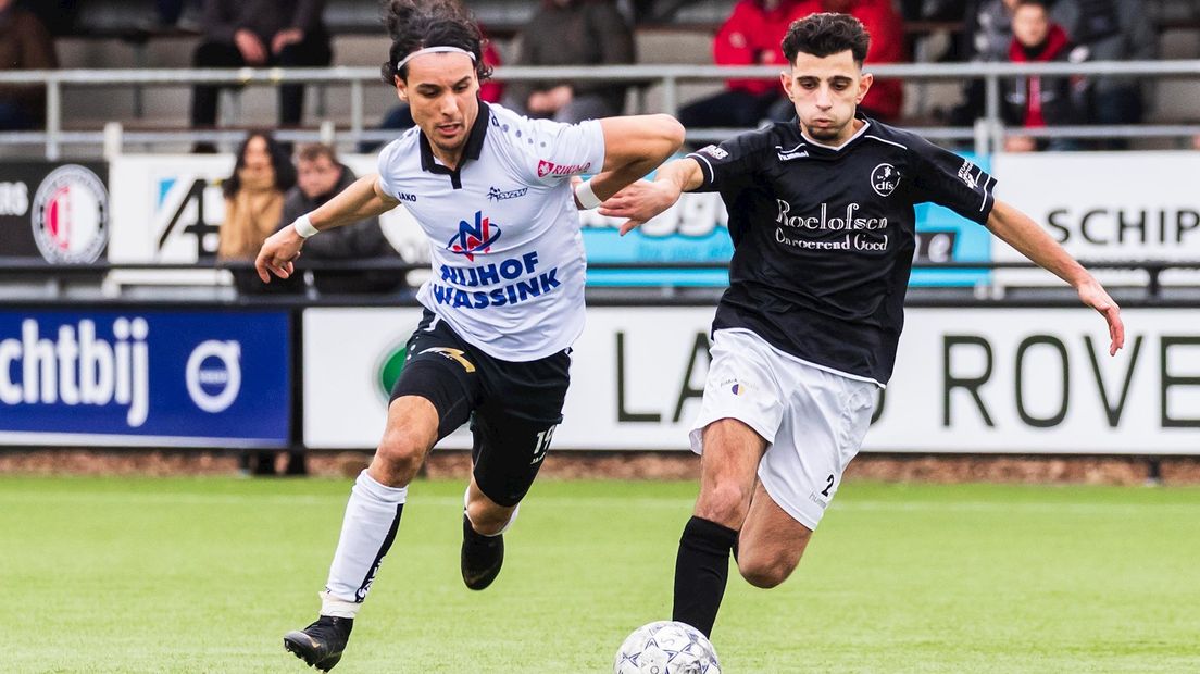 SVZW verloor in de slotfase van DFS