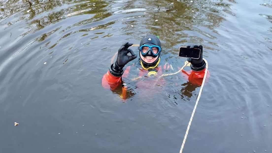 Matheus Blaauw heeft de telefoon te pakken