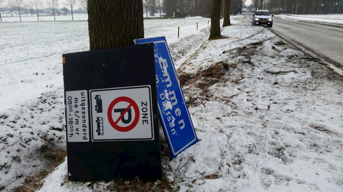 Auto geslipt op Poppenallee