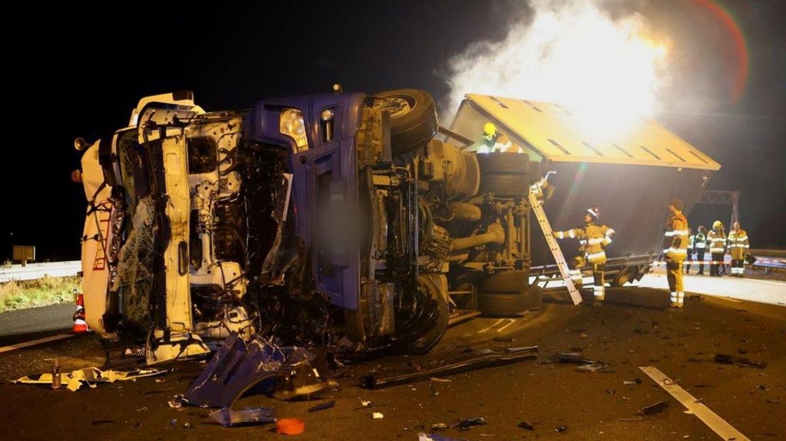 A2 afgesloten in beide richtingen.