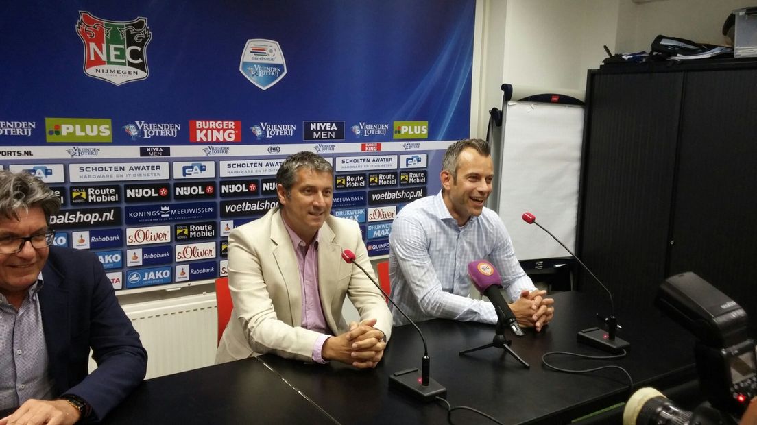 Ruud Brood is de nieuwe trainer van NEC.