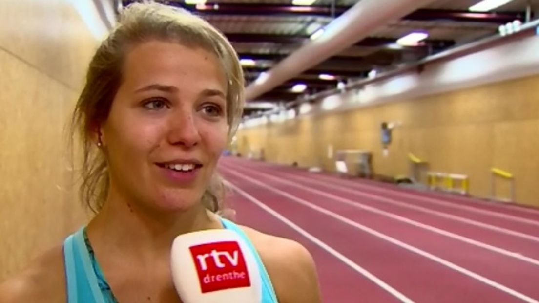 Atlete Myrte Goor kan Nederlandse meerkamptitel niet verdedigen