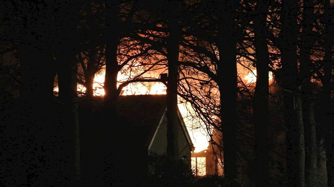 Grote brand in Raalte