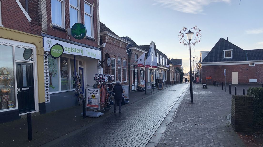 Het centrum van Loppersum