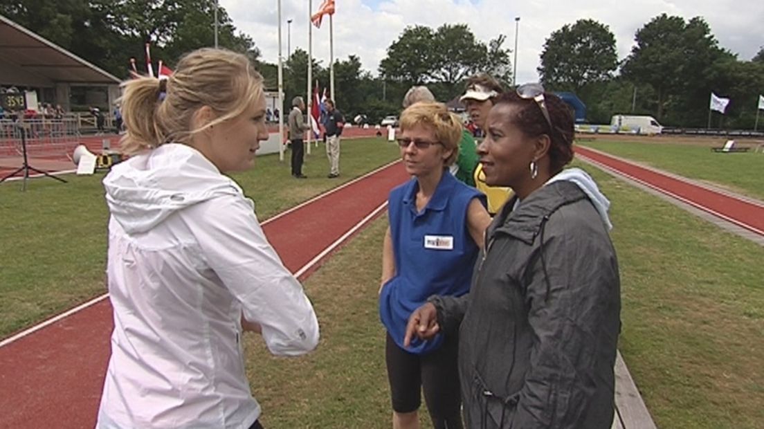 Nelli Cooman bij een eerdere editie van het sportevenement