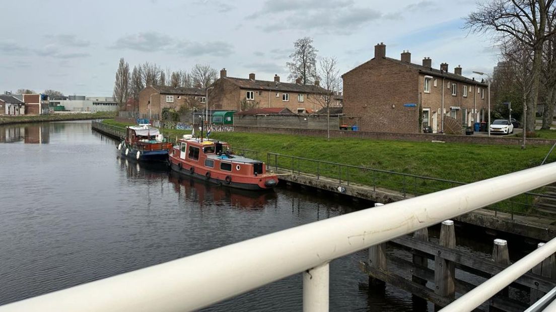 De rivier De Eem die langs de buurt Jericho stroomt