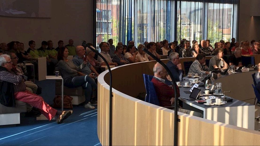 Tijdens de raadsvergadering in Almelo werd er gebruik gemaakt van het spreekrecht