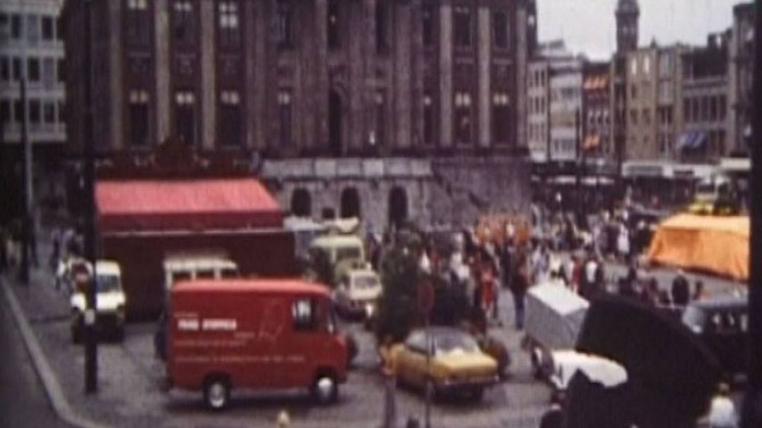 Auto's op de Grote Markt
