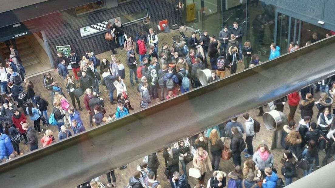 Weer ontruiming vandaag bij De Gieterij in Hengelo