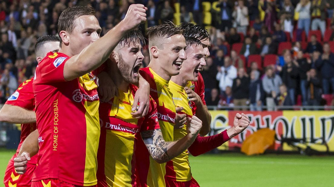 Vreugde bij Go Ahead Eagles