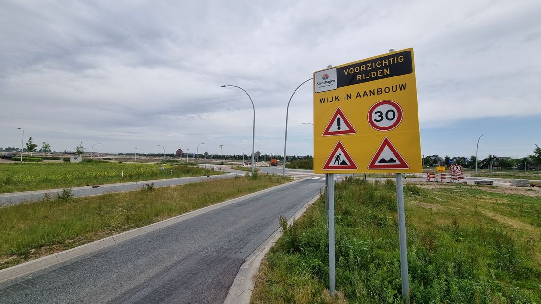 De Tippe, wijk in aanbouw bij Stadshagen in Zwolle