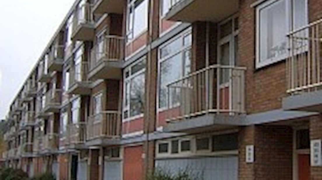 Verouderde flats in Boswinkel