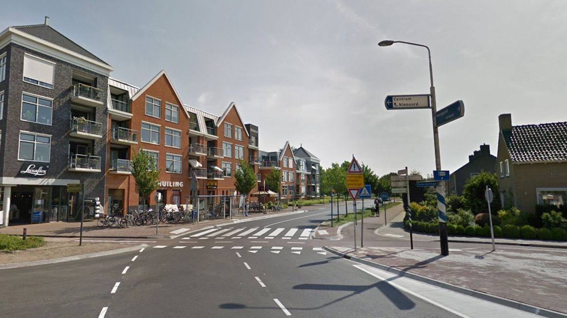 De voorrangssituatie in Leek