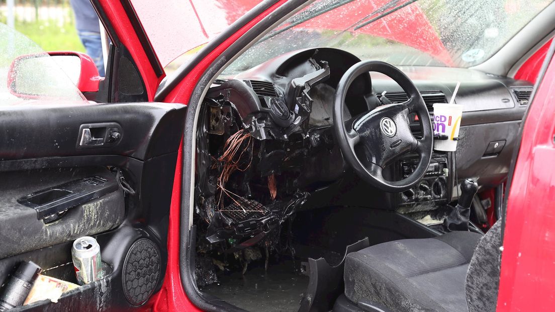 Autobrand in Almelo