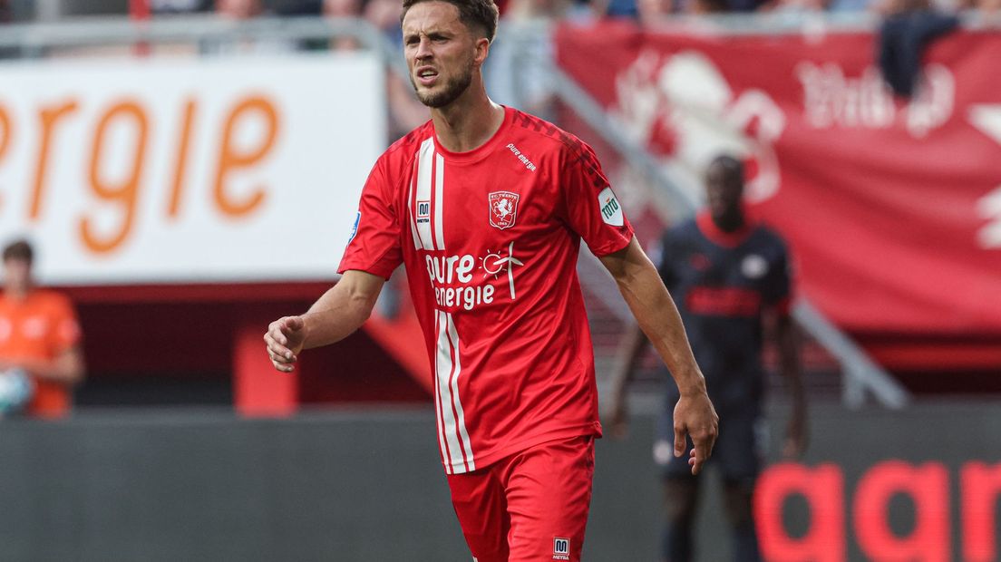 Spits Ricky van Wolfswinkel wist nog maar één keer te scoren in de Eredivisie