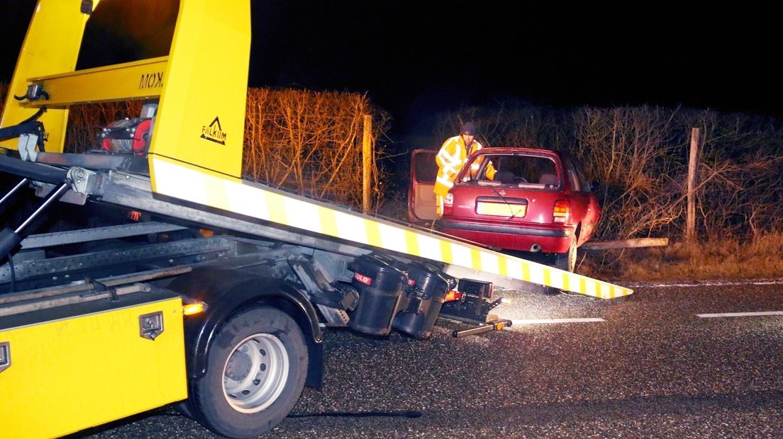 Auto van Brouwersdam