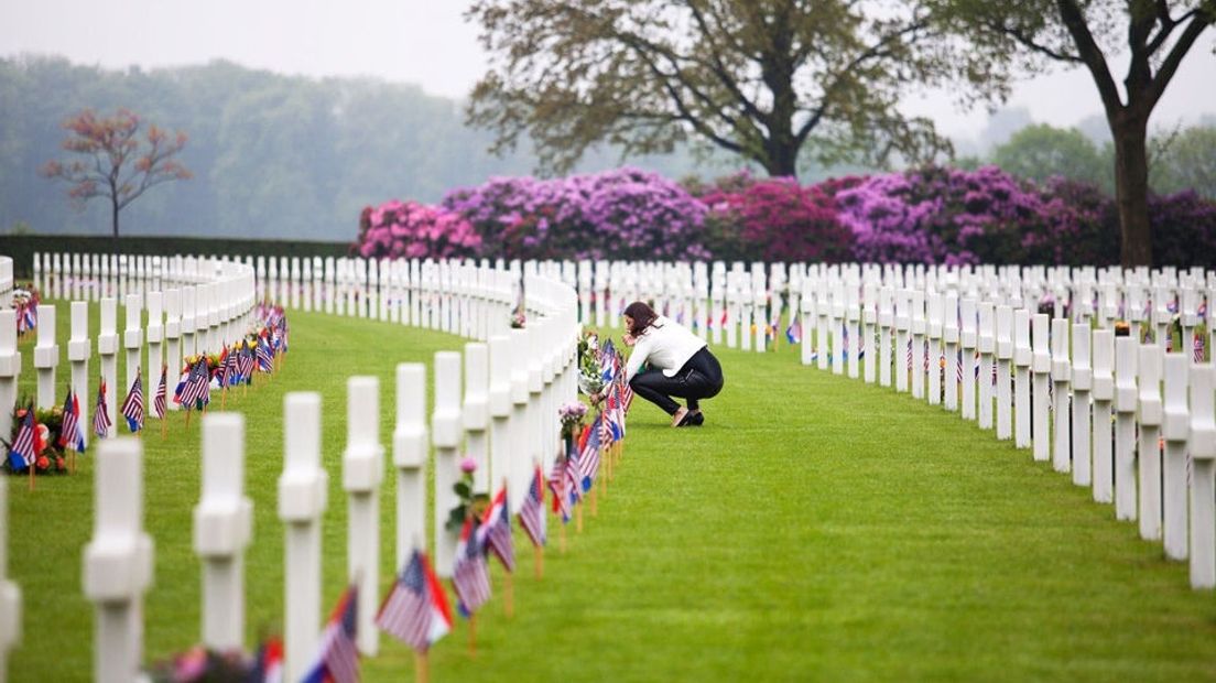 Livestream van Memorial Day op begraafplaats Margraten 1Limburg