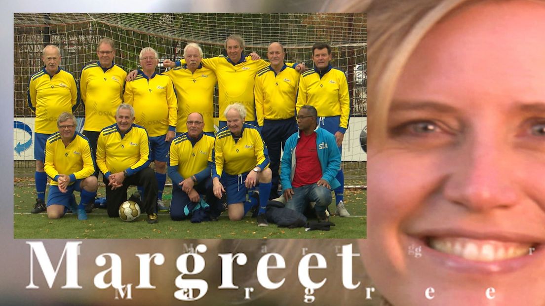 Margreet en de 'Old Stars' uit Maarssen.