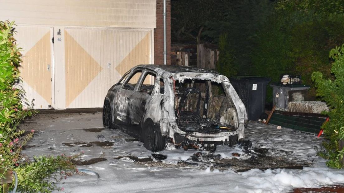 Autobrand in Koudekerke