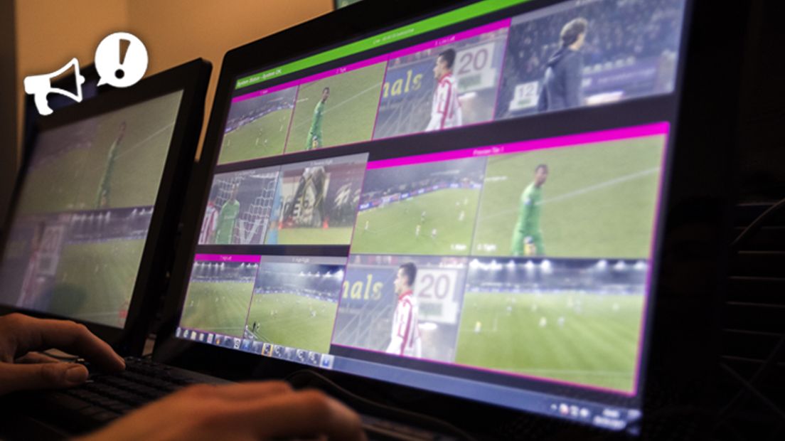 De videoscheidsrechter is straks elke wedstrijd inzetbaar (Rechten: ANP / Jeroen Jumelet)