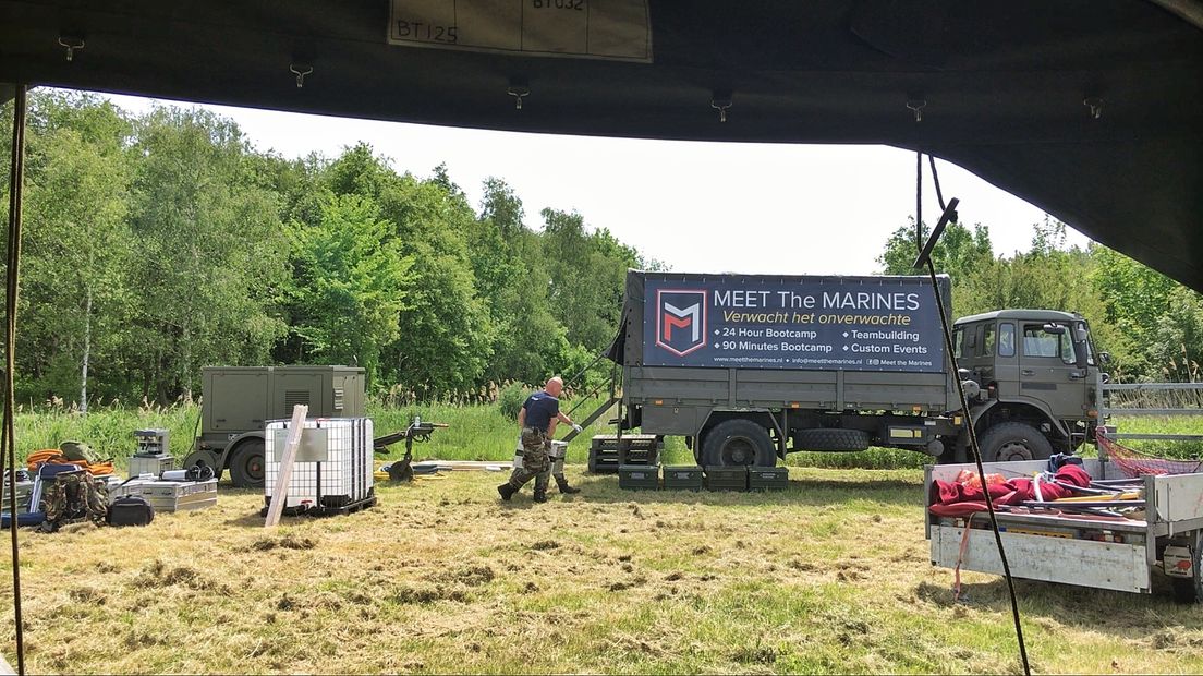 Burgers op 'loodzwaar' marinierskamp in Vlaardingen Rijnmond