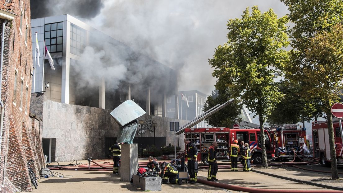 De brand in Holland Casino Groningen