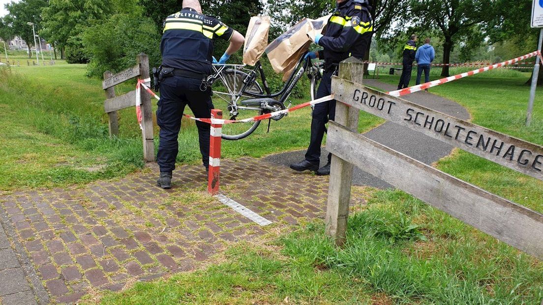 Politie-onderzoek in park in Haaksbergen