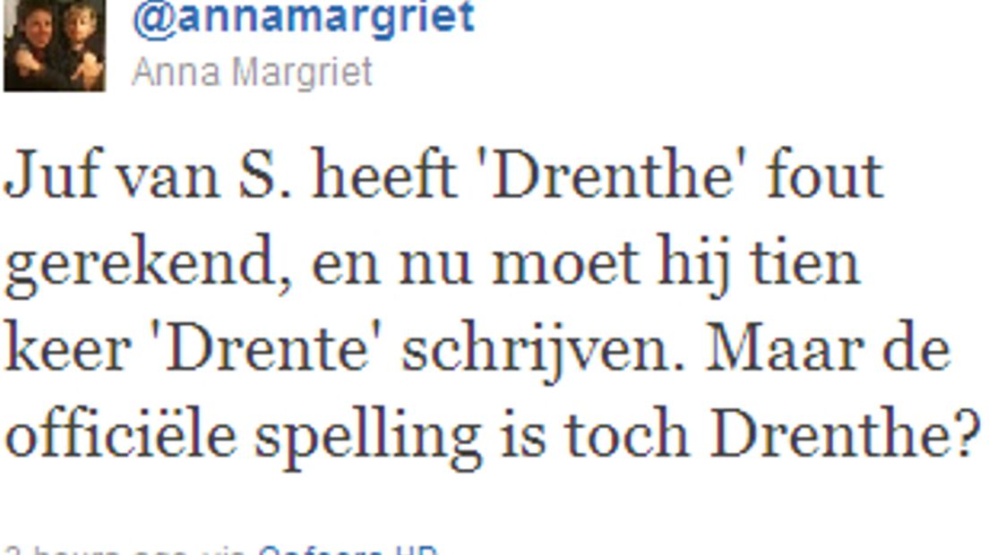 Kind krijgt straf voor correct schrijven 'Drenthe' RTV Drenthe Kind krijgt straf voor correct schrijven 'Drenthe' RTV Drenthe