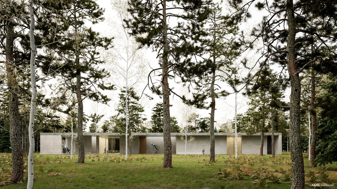 Impressie herdenkingscentrum: KAAN Architecten