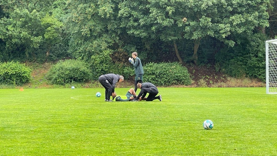 Nordin Musampa raakte in Duitsland geblesseerd