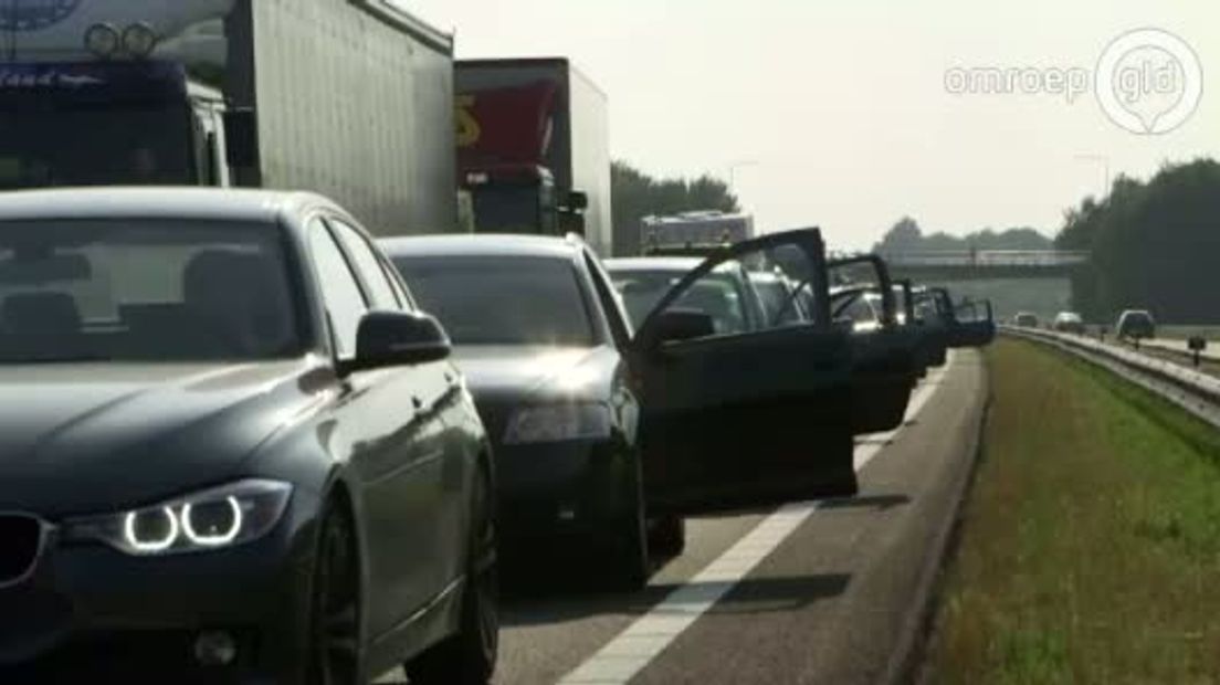Het aantal files in Gelderland is dit jaar met bijna 23 procent gestegen ten opzichte van vorig jaar. Deze spectaculaire stijging is vooral te zien op de A2 en de A12.