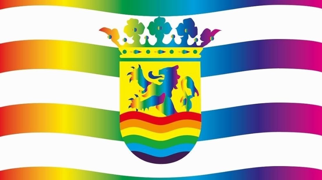 Nieuwe Zeeuwse vlag uit protest tegen regenboogvlagweigeraars