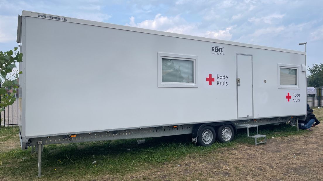 Het gesloten servicepunt in Ter Apel