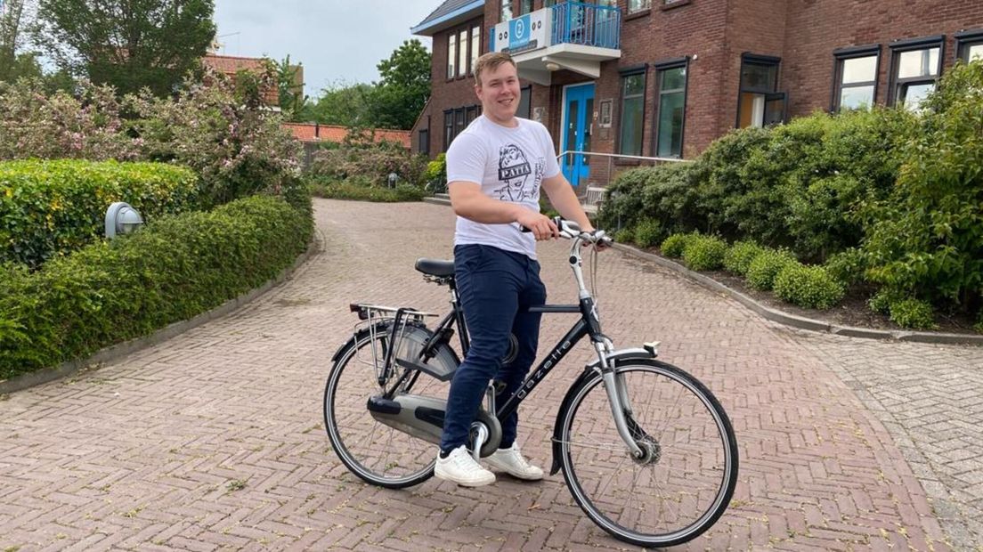 Mischa had nog energie, maar was er wel klaar mee