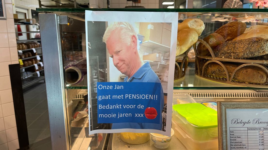 Jubilaris Jan Veenstra gaat met pensioen
